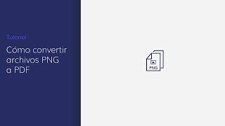Como convertir archivos PNG a PDF con PDFelement