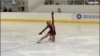 Hanna Harrell (USA) Lombardia Trophy 2022 FS