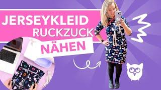 Ich nähe ein Ruckzuck Jerseykleid 