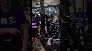 gymbros being gymbros (sorry it's filmed on a potato) #gymtok #gymbros #benchpress #powerlifting