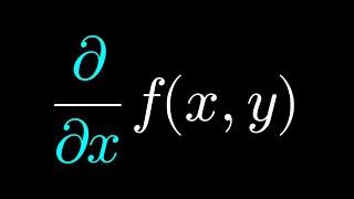 Partial Derivatives (Quick Example)