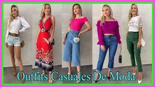 MODA 2020OUTFITS CASUALES EN TENDENCIA PARA MUJERLOOKS CASUALES PARA TODAS OCACIONES