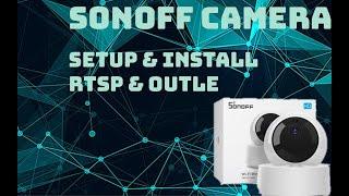 (How To) Sonoff RTSP Camera Install & ZoneMinder Setup ( & Electrical Outlet Install)