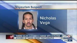 PD: Peeping Tom who frequented Indy tanning salon faces voyeurism, child exploitation charges