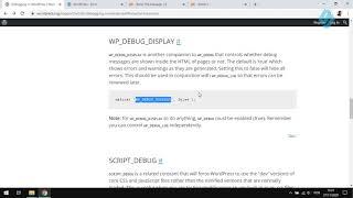 39005 - Curso Debug WordPress - WP Debug Display