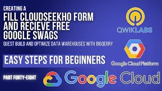 Fill #CloudSeekho Form  and Recieve Free Google Swags | Pakistan  | Cloud Seekho | Season 4