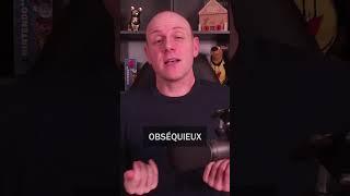 Apprenons un mot : OBSÉQUIEUX - Vocabulaire français - Thom Reo #shorts