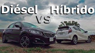 Toyota Prius C vs Peugeot 301 HDI - Diésel contra Hibrido