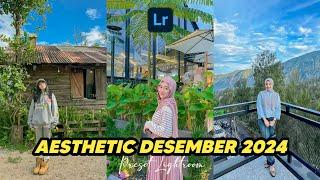 FREE 50+ PRESET LIGHTROOM | AESTHETIC DESEMBER 2024 | LIGHTROOM TUTORIAL