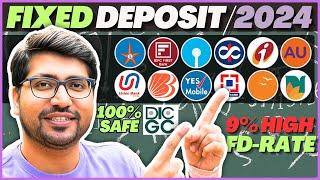 Fixed Deposit Interest RatesBest Bank for FD in India 2024Best FD Rates 2024Bank New Interest Rat