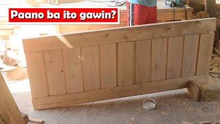 Making a "Simple Panel Door" | Solid Panel Door | Paano ba gumawa  ng Panel Door?