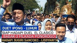 SAT..SET NDANDANI JALAN PEDESAAN PROGRAM UNGGULAN IPONG DI PILKADA EL CLASICO 2024