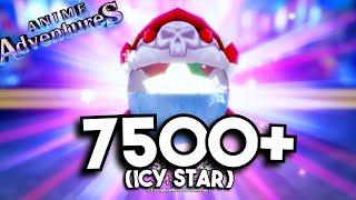 OPENING 7500+ Icy Star In Anime Adventures Christmas Update!