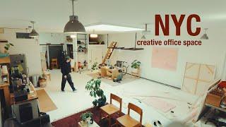 building my dream creative studio/office in NYC