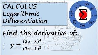 Calculus - Logarithmic Differentiation