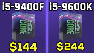 i5-9400F vs i5-9600K - Comparison