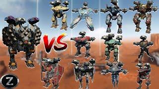  New ROOK Titan VS ALL Titans - MAXED Comparison | War Robots Clash of Titans | #warrobots #wr