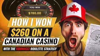 How I Won $260 with the Fibonacci Roulette Strategy