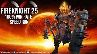 FireKnight 25 speed run I Raid shadow legends