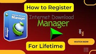 How To Register Internet Download Manager Free For Life Time Urdu/Hindi | amaL Tricks