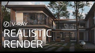 Vray 6  Realistic Rendering Tutorial | Best Vray Settings (Must Learn!)