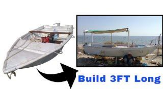 How to Extend a Fiberglass Fishing Boat Hull: 3 Simple Steps