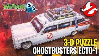 Wrebbit 3D's Ghostbusters Ecto-1 puzzle! (unboxing + review)