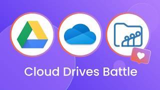 Cloud Drives Battle: Google Drive vs. Microsoft OneDrive vs. Zoho WorkDrive