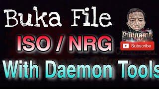 Tutorial Cara Membuka Jenis File ISO atau NRG Memakai Software DAEMON TOOLS