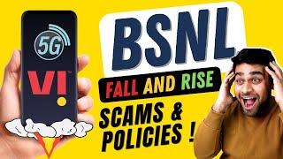 The BSNL Saga - Fall & Rise ft. Govt of India & Vi ! (Hindi)