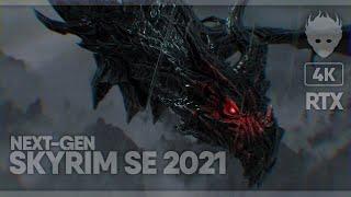 [4K] Скайрим Лучшая Сборка 2021 гайд по моддингу  Skyrim SE Best Next Gen Graphics 1000+ mods