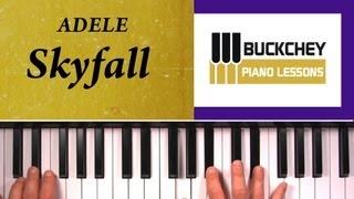 How to Play Skyfall by Adele on Piano