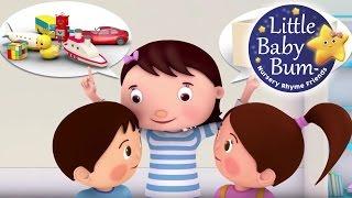 Tidy Up Song | Nursery Rhymes for Babies by LittleBabyBum - ABCs and 123s