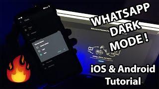 How to enable WhatsApp Dark Mode on Android & iOS | DARK THEME | OFFICIAL UPDATE (2020)