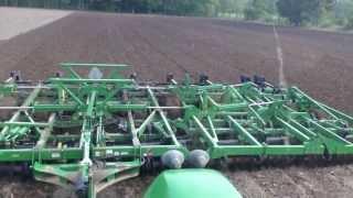 John Deere 9520 and 40ft Soil Finisher