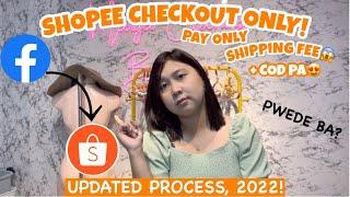 USING SHOPEE FOR CHECKOUT ONLY, PAYMENT FIRST ON THE ITEM! HOW IT WORKS? (2022 UPDATE!) | Thatsmarya