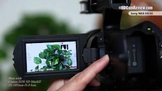 NEX-VG10 firmware update autofocus test.