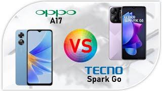 Oppo A17 VS Tecno Spark Go 2023 | Smartphone 1 Jutaan