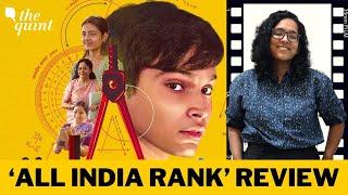 'All India Rank' Review: Varun Grover's Directorial Debut Is an Easy Watch | The Quint