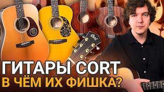 Гитары фирмы CORT! Большой обзор! 11 гитар из массива.