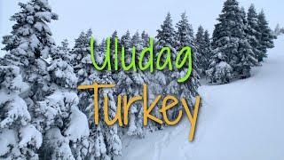 Turkey's Winter Wonderland is Uludag, Bursa in 4K