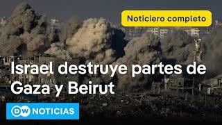 DW Noticias del 06 de octubre: Israel bombardea Gaza y el Líbano [Noticiero completo]