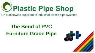 The Bend of Furniture Grade Pipe