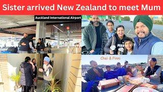 Receiving Sister at Auckland Airport, New Zealand || Family Reaction of Everyone