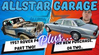 Allstar Garage - Episode 7. Part 2 Of The P4 Build And We Buy A New Road Car Sight Unseen!