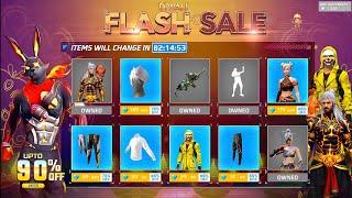 FLASH SALE DISCOUNT EVENT FULL REVIEW | LOL EMOTE RETURN | FREE FIRE NEW EVENT | FF NEW EVENT