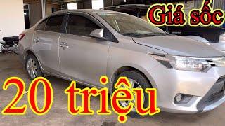 Toyota vios 2018 Giá cực sốc 20 triệu | ô tô quang chung lâm đồng