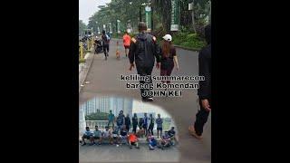 Anjing pitbull Pintar - Pablito dan Floki Jogging pagi bersama Komendan PAPI JOHN KEI