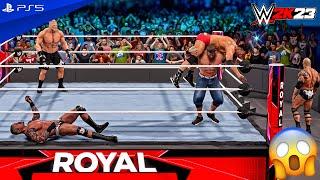 WWE 2K23 - 30-Man Royal Rumble Match | PS5™ [4K60]