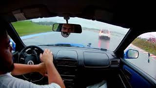 Subaru Impreza GT STI Onboard Tor Jastrząb Hot Hatch Cup Wet Trackday 18.09.2021